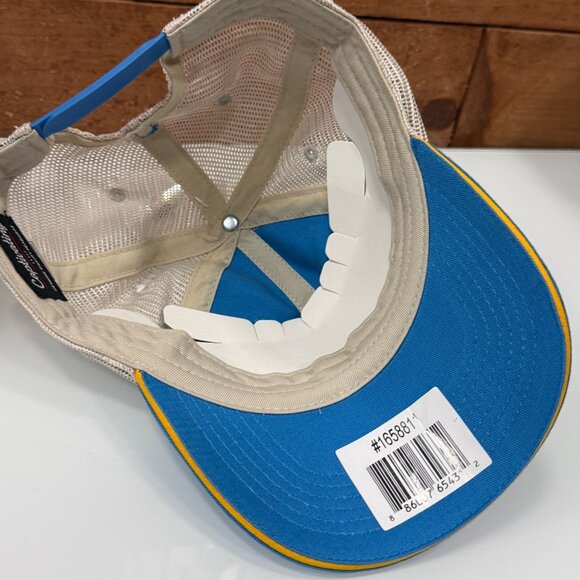 UCLA BRUINS One Size Snap Back Cap Hat Mesh Back Embroidered Captivating NWT - Picture 8 of 11